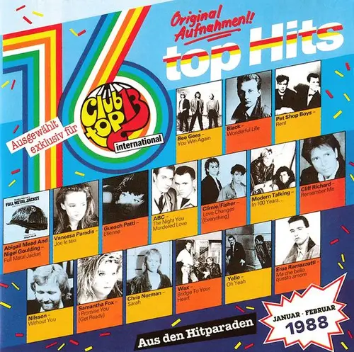 Club Top 13 International - Januar/Februar 1988 (1988)