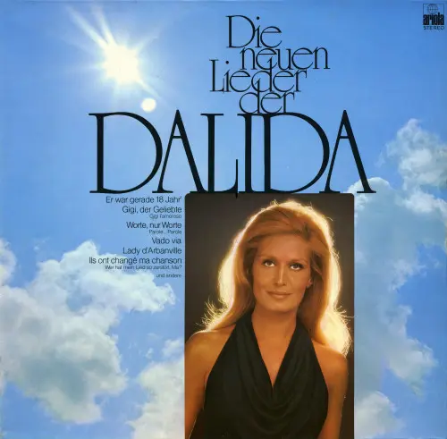 Dalida – Die Neuen Lieder Der Dalida (1974)