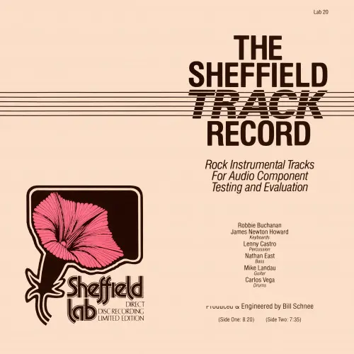 The Sheffield Track Record - Rock Instrumental Tracks For Audio Component Testing and Evaluation (1982)