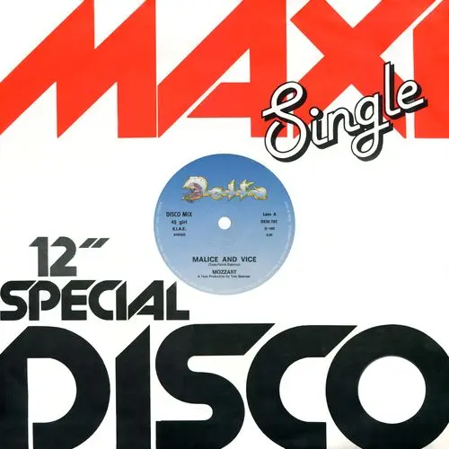 Mozzart - Malice And Vice (12'' Maxi-Single) (1985)