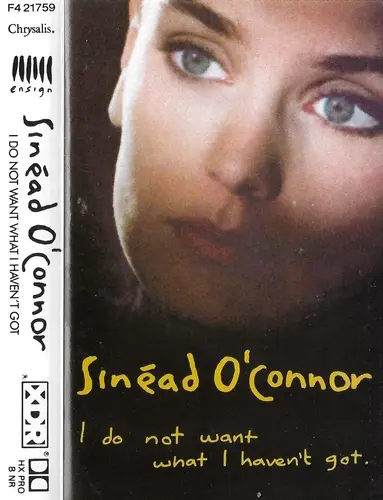 Sinéad O'Connor – I Do Not Want What I Haven't Got (1990)