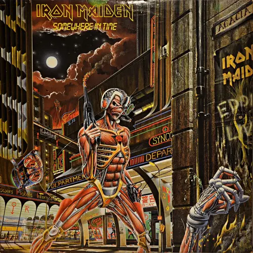 Iron Maiden ‎- Somewhere In Time (1986)