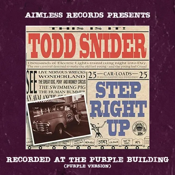 Todd Snider - Step Right Up  Purple Version (2024)