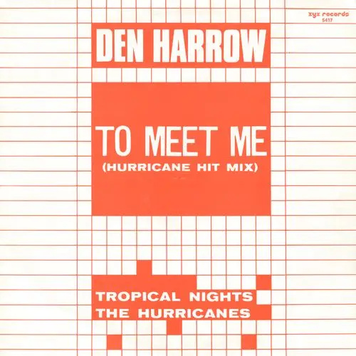 Den Harrow & The Hurricanes - To Meet Me (Hurricane Hit Mix) & Tropical Nights (12'' Maxi-Single) (1986)