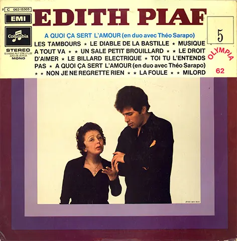 Edith Piaf - Olympia 62 Vol.5 (1962)