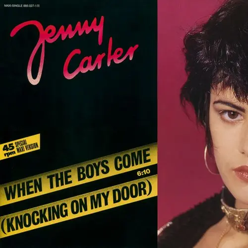 Jenny Carter - When The Boys Come (Knocking On My Door) (12'' Maxi-Single) (1986)