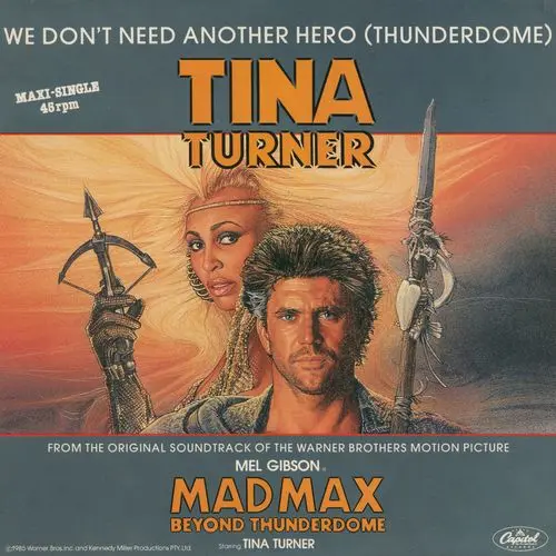 Tina Turner - We Don't Need Another Hero (Thunderdome) (12'' Maxi-Single) (1985)