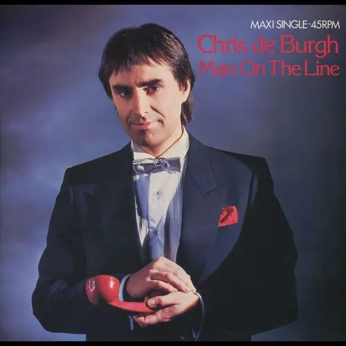 Chris De Burgh - Man On The Line (12'' Maxi-Single) (1984)