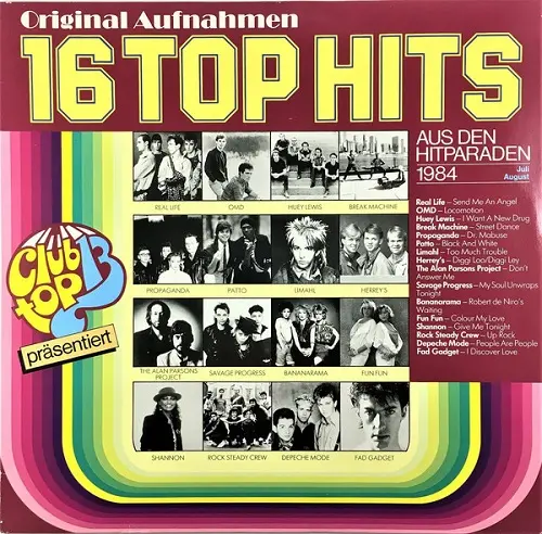 16 Top Hits Juli / August 1984 (1984)