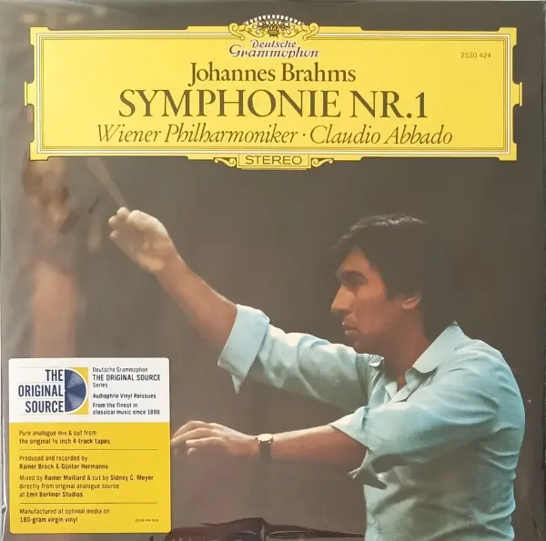 Wiener Philharmoniker, Claudio Abbado 'Johannes Brahms – Symphonie Nr. 1' (1973/2024)