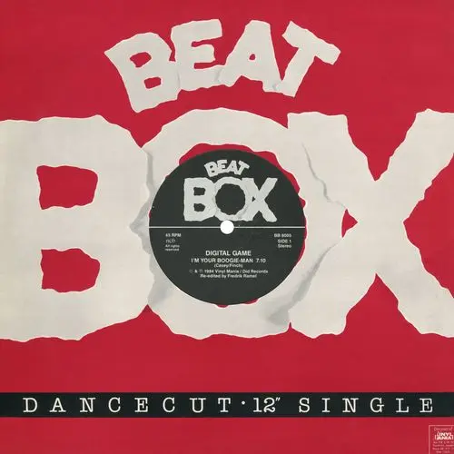 Digital Game - I'm Your Boogie Man (Remixed Version) And With & Without (12'' Single) (1984)