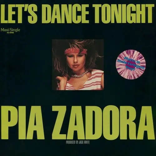 Pia Zadora - Let's Dance Tonight (12'' Maxi-Single) (1984)