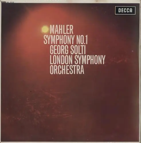 Mahler - Symphony No.1 (1968)