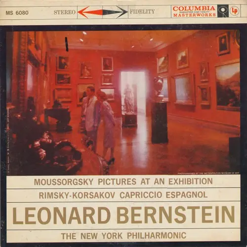 Мусоргский - Картинки с выставки / Римский-Корсаков - Испанское каприччио  - Leonard Bernstein Conducts The New York Philharmonic (1959)