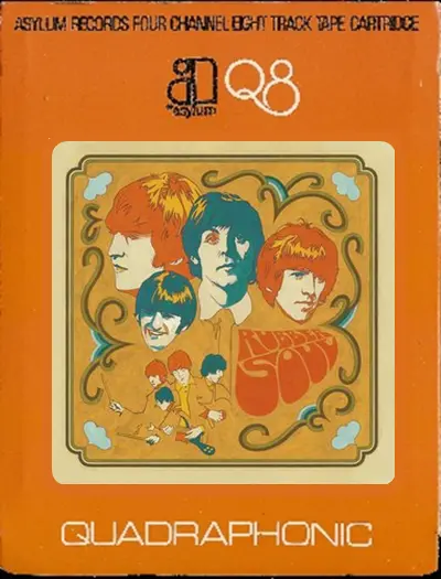 The Beatles - rubber soul - Quad 8-track tape (1965)