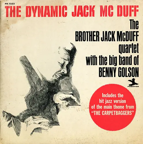 The Brother Jack McDuff Quartet With The Big Band Of Benny Golson – The Dynamic Jack Mc Duff (1964)