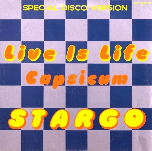 Stargo - Live Is Life / Capsicum (1985)