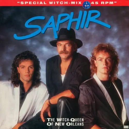 Saphir - The Witch-Queen Of New Orleans (Special Witch-Mix) (12'' Maxi-Single) (1987)