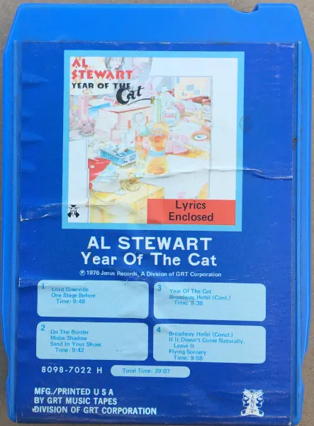 Al Stewart - Year Of The Cat (1976)