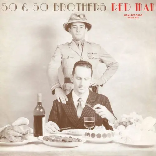 50 & 50 Brothers - Red Man (12'' Maxi-Single) (1987)