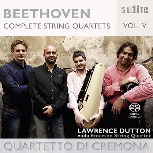 Ludwig van Beethoven - Complete String Quartets. Vol. 5: String Quintet op.29, String Quartet op.132 - Quartetto di Cremona, Dutton (2015)