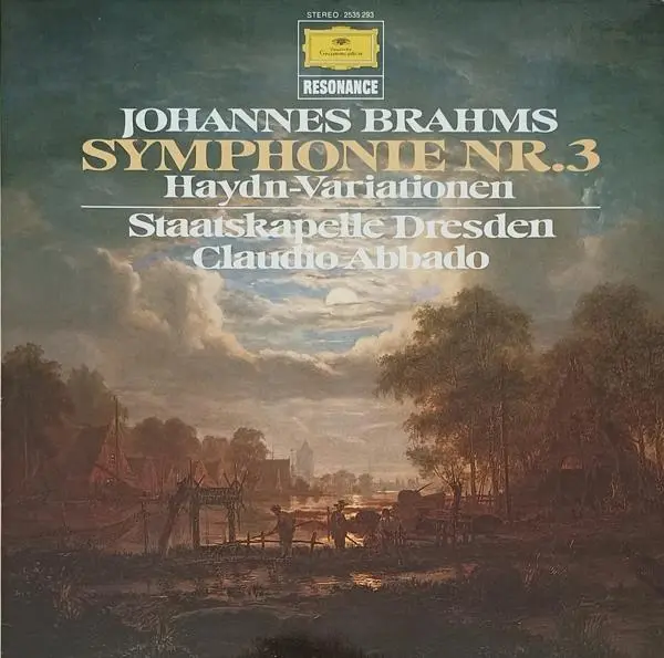 Staatskapelle Dresden, Claudio Abbado - Johannes Brahms - Symphonie Nr. 3, Haydn-Variationen (1974)
