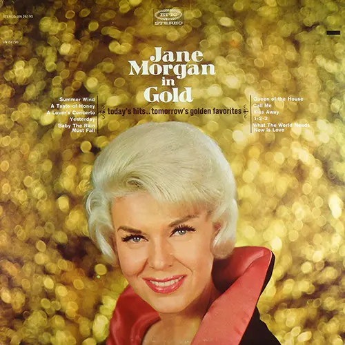 Jane Morgan - Jane Morgan In Gold Today's Hits...Tomorrow's Golden Favorites (1966)