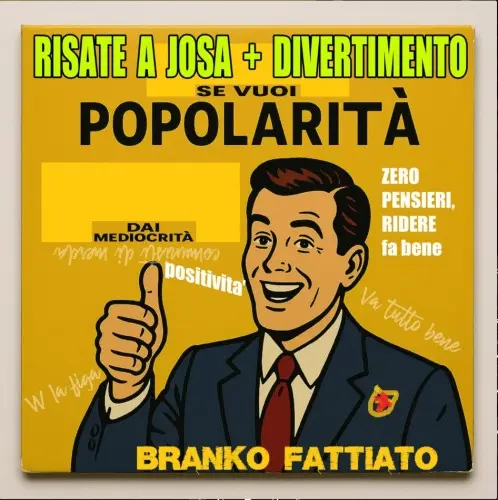 Branko Fattiato, Bebo Best, Radio Deejay - Positività, risate a josa, divertimento, zero pensieri, ridere fa bene (2025)