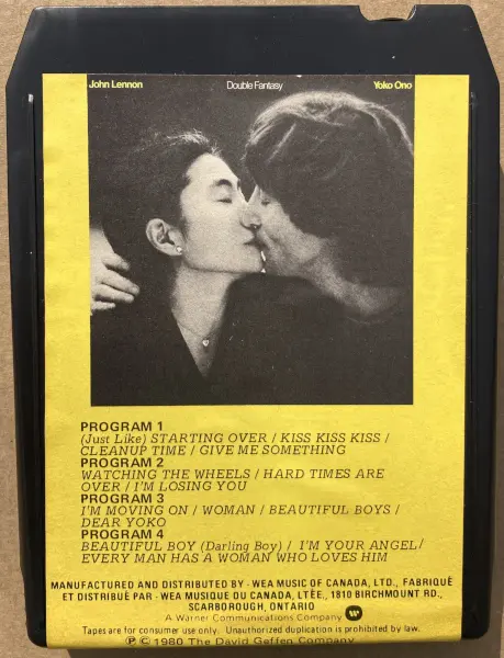John Lennon & Yoko Ono – Double Fantasy (1980)
