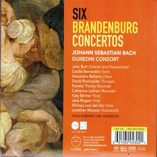 John Butt / Bach - Brandenburg Concertos (2013)