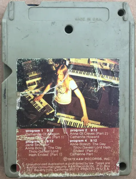 Rick Wakeman - The Six Wives of Henry VIII (1973)