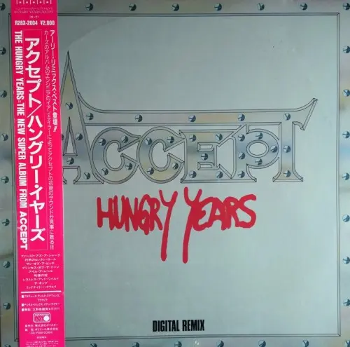 Accept - Hungry Years (Japan) (1987)