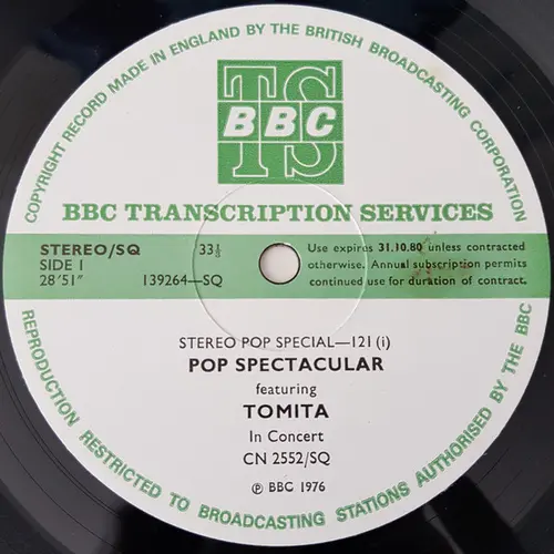 Isao Tomita - BBC Pop Spectacular (1976)