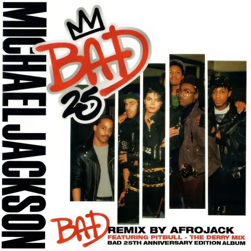 Michael Jackson - Bad (The Derry Mix) (Limited Edition) (Single) (1987/2012)