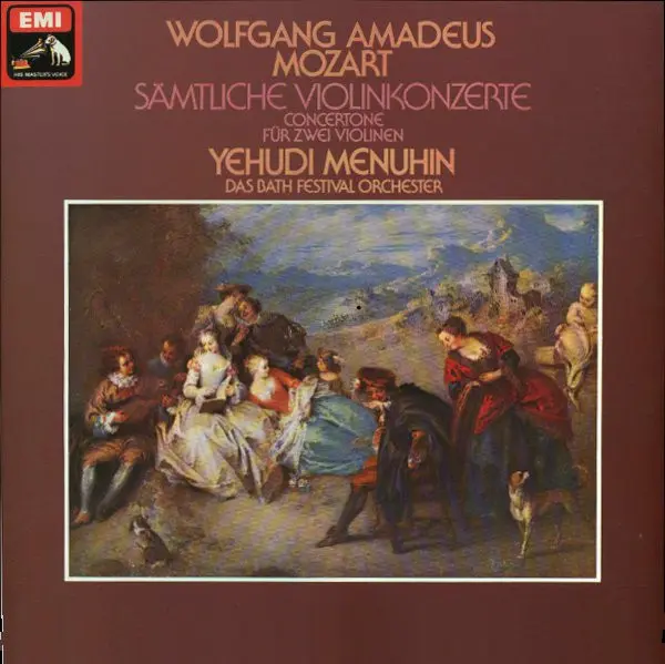 Wolfgang Amadeus Mozart - Sämtliche Violinkonzerte (1962, 1963, 1964)