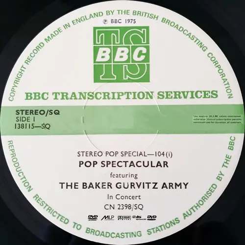 Baker Gurvitz Army / BBC Pop Spectacular 1975