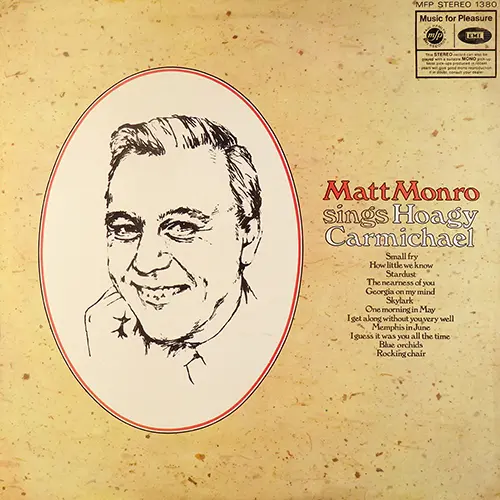 Matt Monro - Matt Monro Sings Hoagy Carmichael 1970