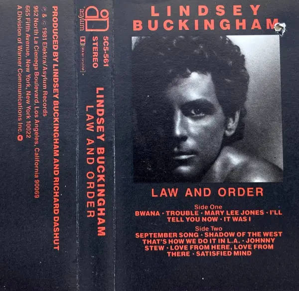 Lindsey Buckingham - Law And Order 1981