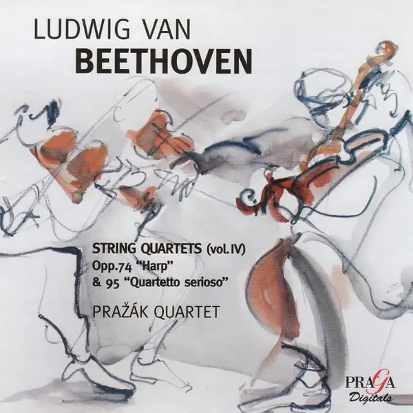 Pražák Quartet  - Ludwig van Beethoven – String Quartets, Vol. 4 - 2004