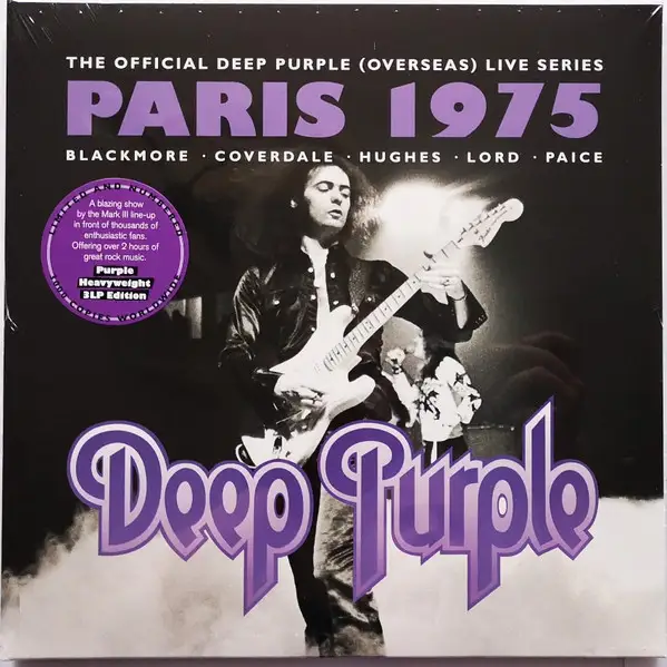 Deep Purple - Live In Paris 1975 (Limited Numbered Edition) 2021