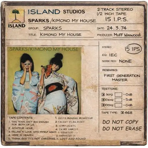 Sparks – Kimono My House 1974