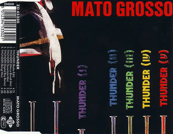 Mato Grosso-Thunder (Single) 1991