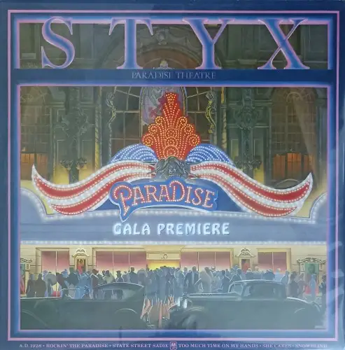 Styx - Paradise Theatre (Reissue, Remastered, Repress) 1981/2015