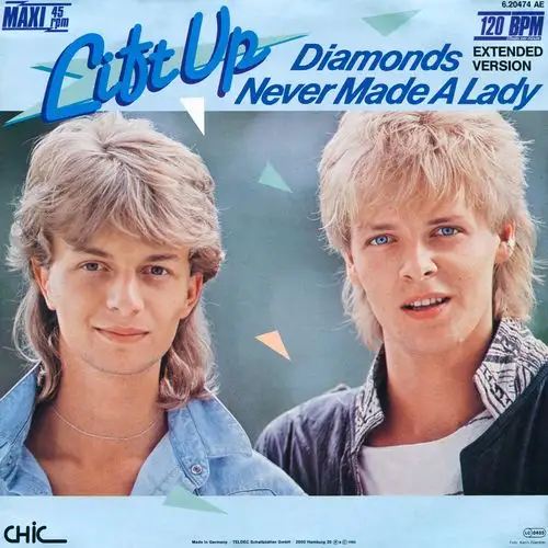 Lift Up - Diamonds Never Made A Lady (12'' Maxi-Single) 1985