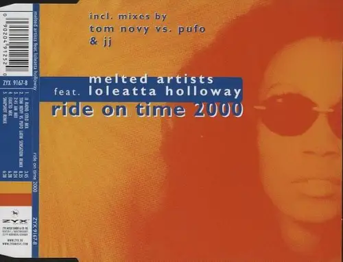 Black Box / Melted Artists Feat. Loleatta Holloway / Ride On Time 2000 (Maxi CD Single)