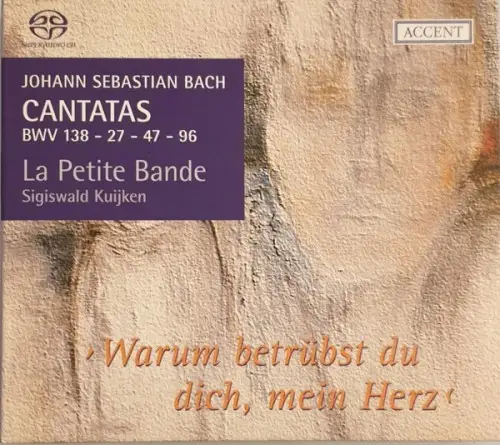 J.S. Bach - Cantatas for the Complete Liturgical Year Vol. 12 - "Warum Betrübst Du Dich, Mein Herz" - Cantatas BWV 138, 27, 47, 96 - (La Petite Bande, Sigiswald Kuijken)