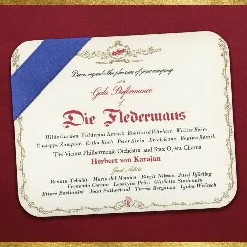 J. Strauss - Die Fledermaus - Gala Performance (Wiener Philharmoniker, Herbert von Karajan) - 1960/2025