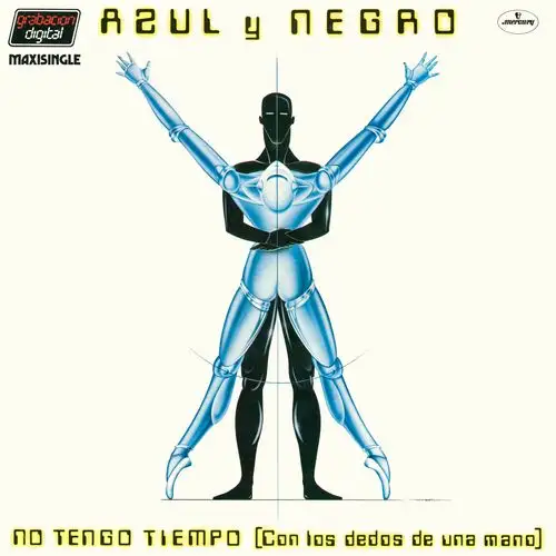 Azul Y Negro - No Tengo Tiempo (Con Los Dedos De Una Mano) (12'' Maxi-Single)