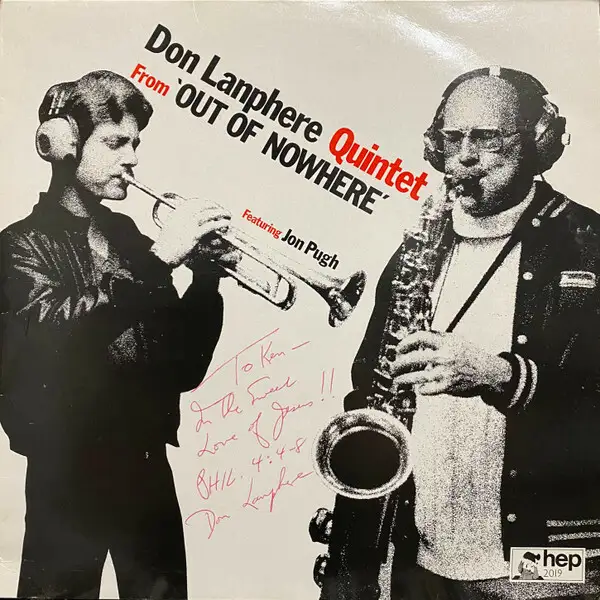 Don Lanphere Quintet Featuring Jon Pugh - From 'Out Of Nowhere' 1983