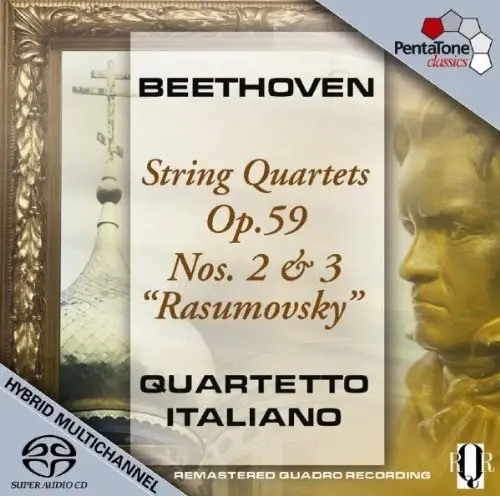 Quartetto Italiano Beethoven – String Quartet Op.59 Nos. 2 & 3